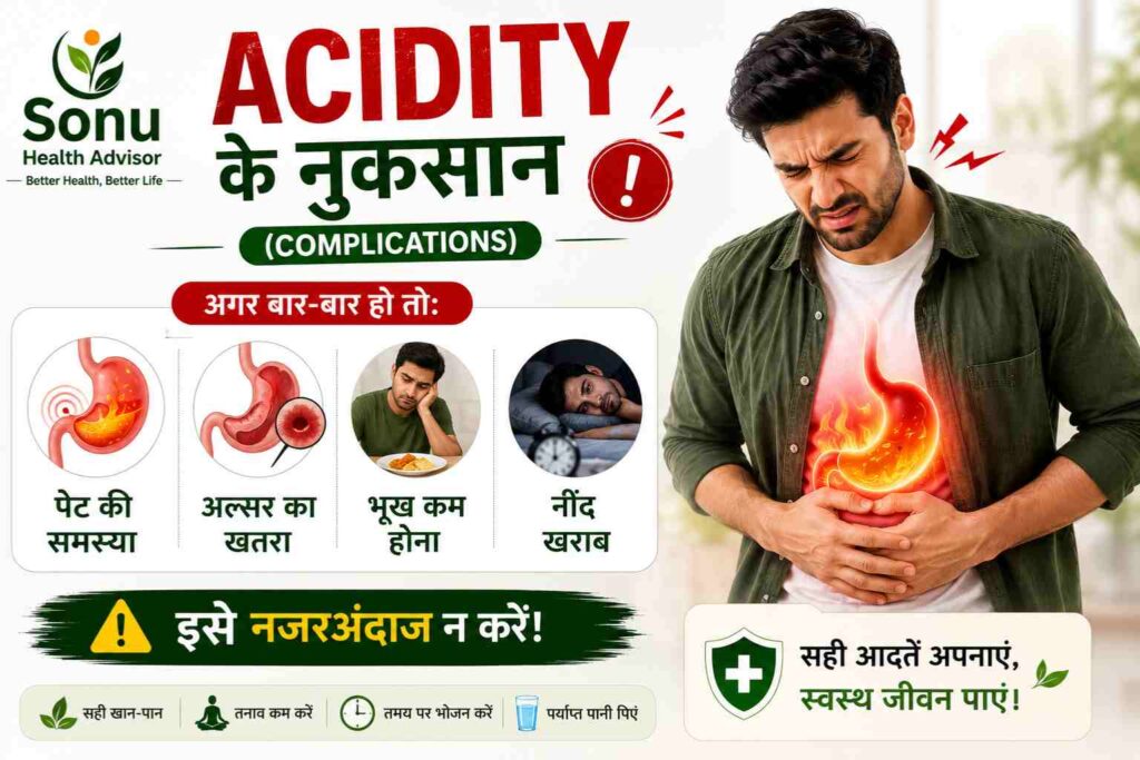 Acidity Kya Hota Hai Karan Lakshan Ayurveda Upay