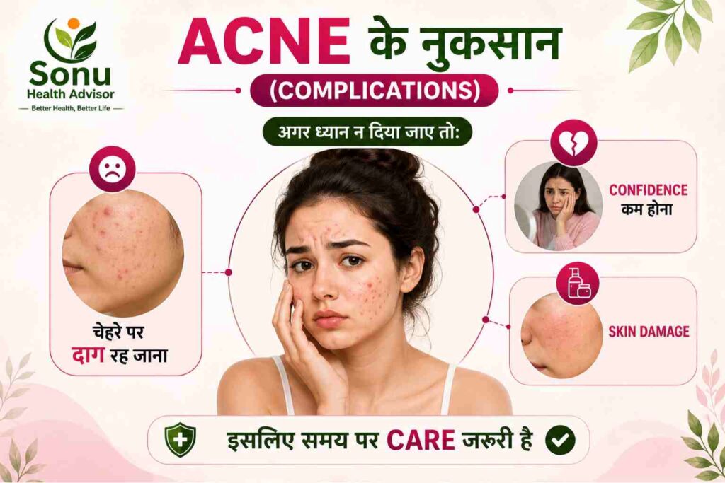 Acne Pimples Kya Hote Hai Karan Lakshan Ayurveda Upar