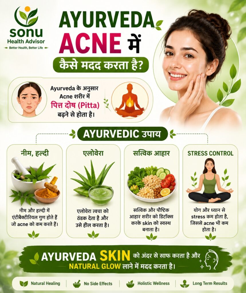Acne Pimples Kya Hote Hai Karan Lakshan Ayurveda Upar