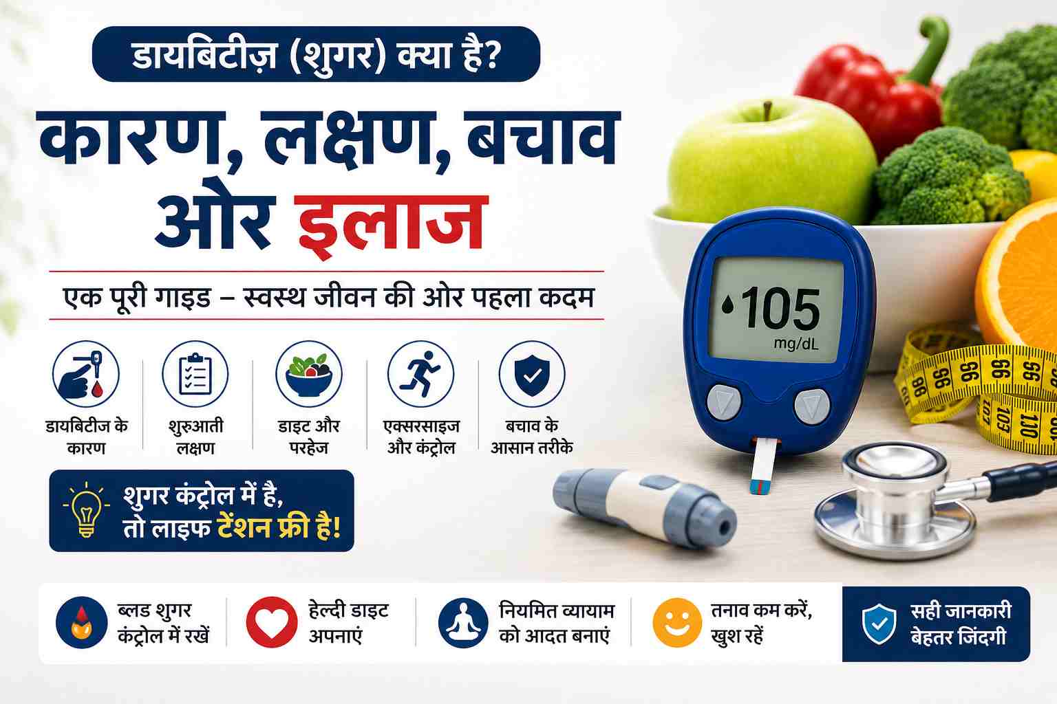 Diabetes Kya Hota Hai, Karan Lakshan Upchar