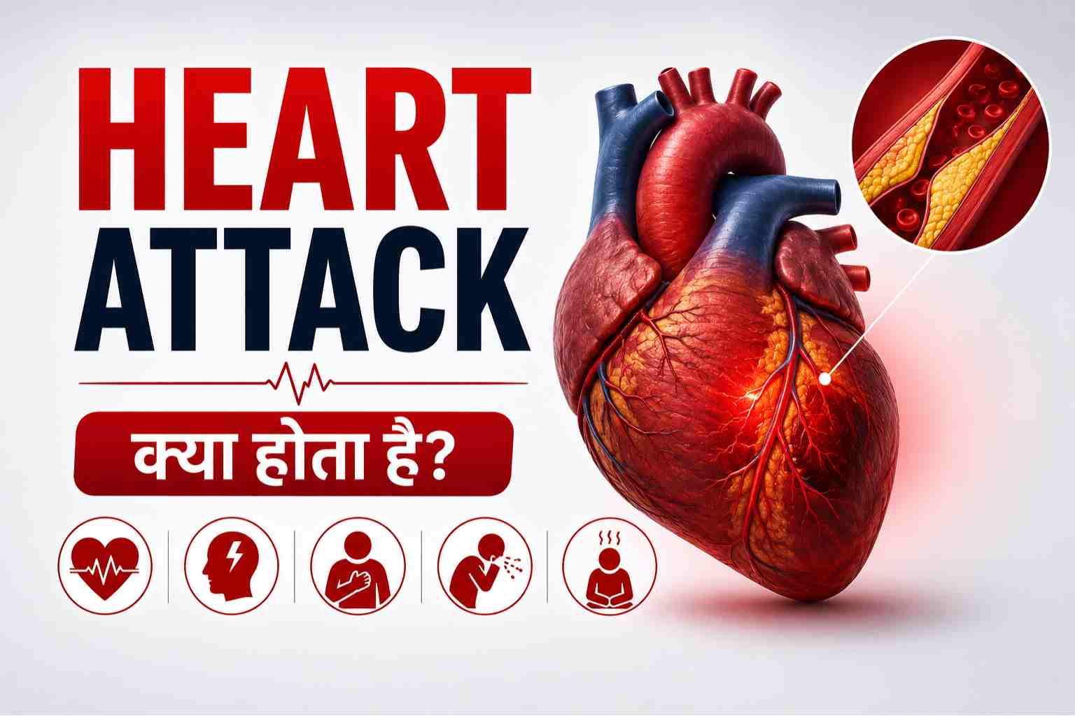 Heart Attack Kya Hota Hai Karan Lakshan Ayurveda Upay