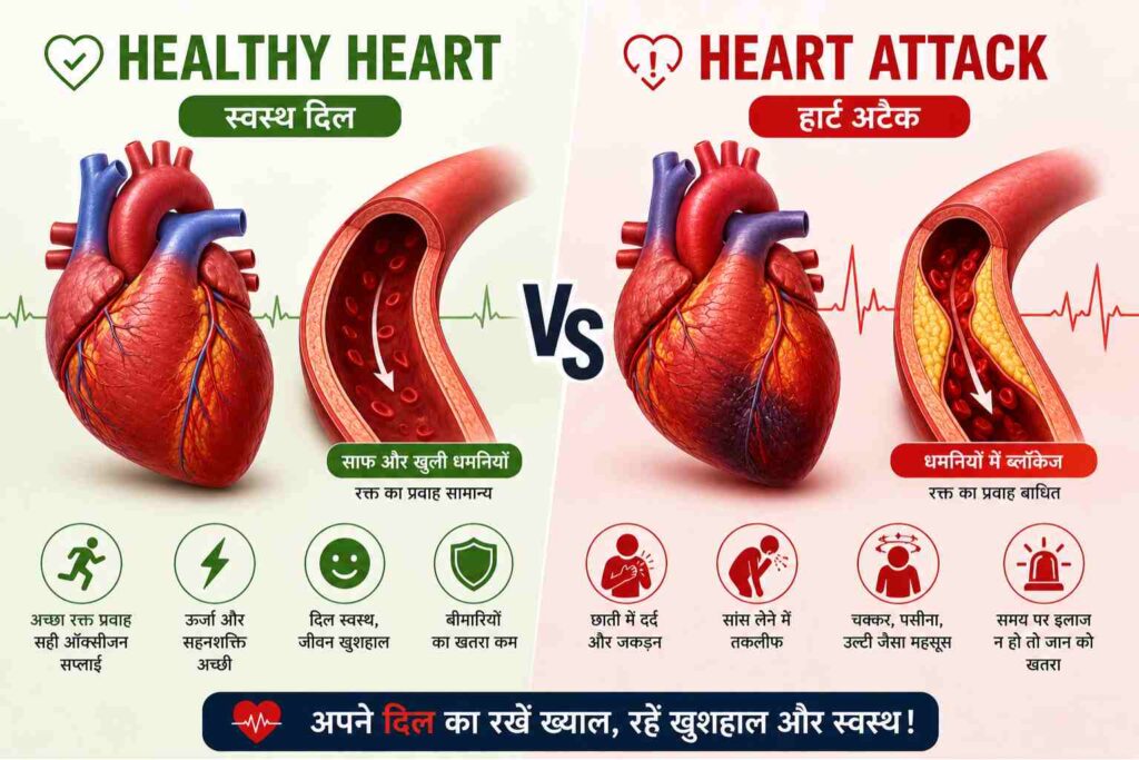 Heart Attack Kya Hota Hai Karan Lakshan Ayurveda Upay