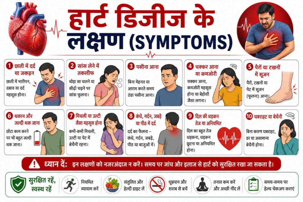 Heart Disease kya hai Karan Lakshan Ayurvedic Bachav