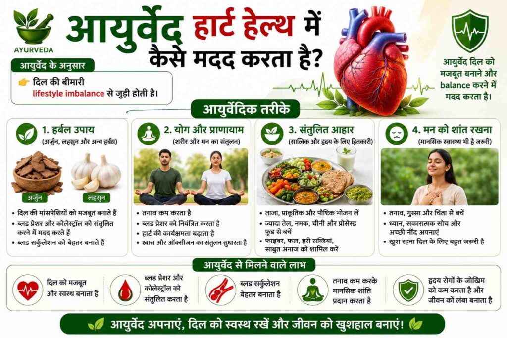 Heart Disease kya hai Karan Lakshan Ayurvedic Bachav