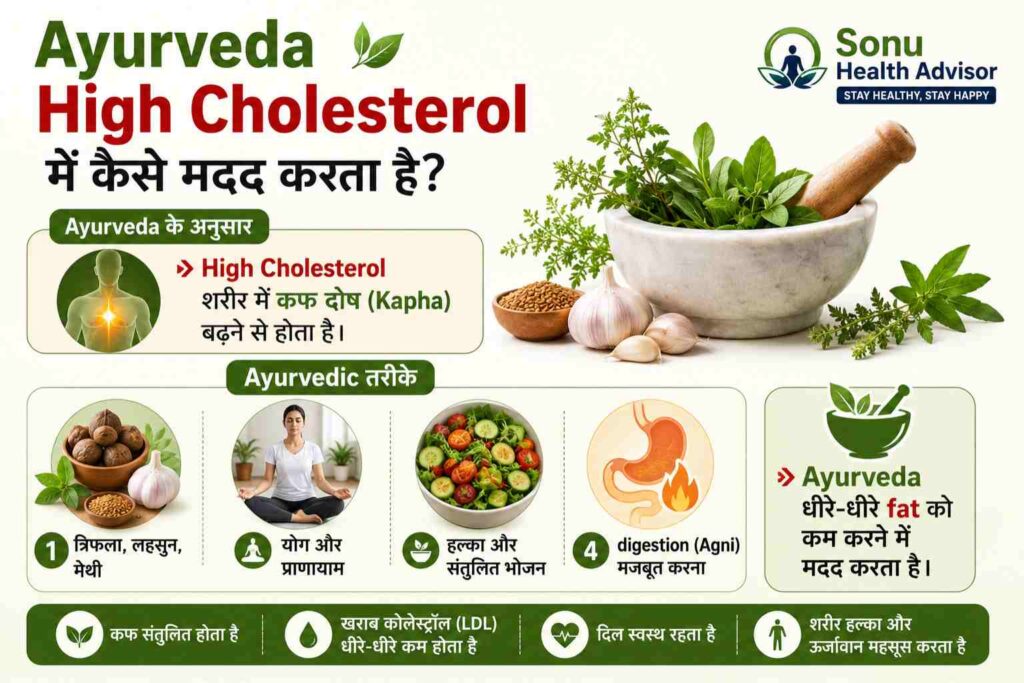 High Cholesterol Kya Hai Karan Lakshan Ayurveda Upay