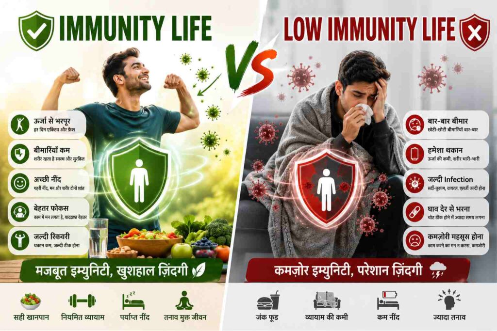 Immunity Kya Hota Hai Karan Lakshan Ayurveda Upay