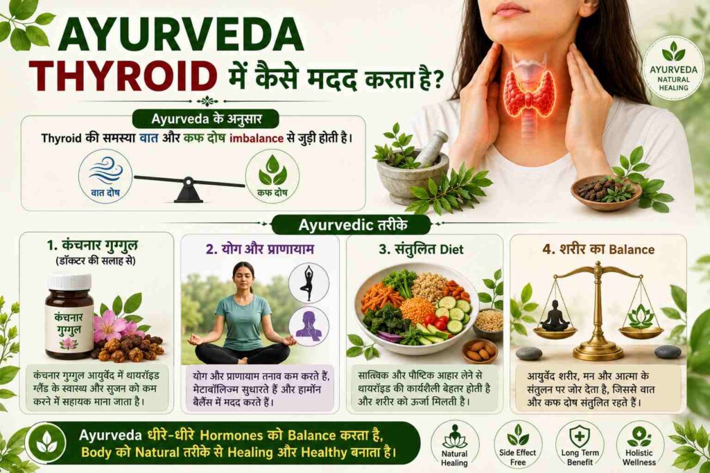 Thyroid Kya Hota Hai Karan Lakshan Ayureda Upay